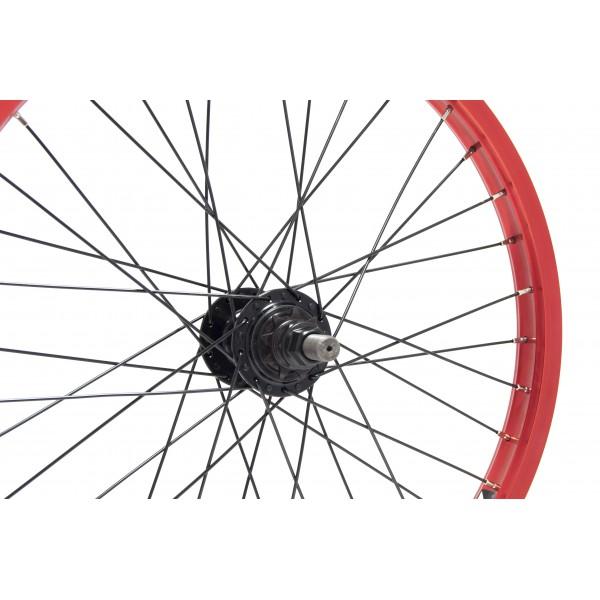 WHEEL ALIENATION RUNAWAY RED / HUB RHD 9T BLACK - Legend Bikes