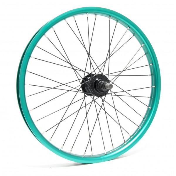 WHEEL ECLAT BONDI AERO TEAL / HUB RHD 9T BLACK - Legend Bikes
