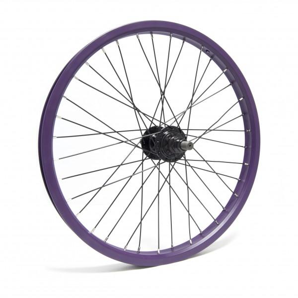 WHEEL ECLAT X-ODUS EGGPLANT / HUB RHD 9T BLACK